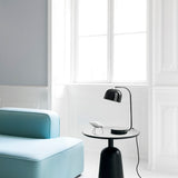 Turn Side Table | Black Marble