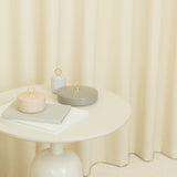 Turn Side Table | White Marble