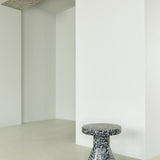Bit Stool Cone | Black & White (Indoor/Outdoor)