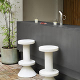 Bit Bar Stool | White