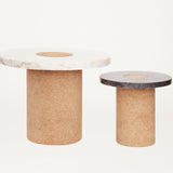 Sintra Side Table Black Marble