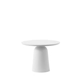 Turn Side Table | White Marble