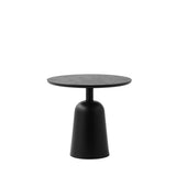 Turn Side Table | Black Marble