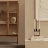 Kubus 4 Candle Holder, Black