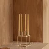 Kubus 4 Candle Holder, Black