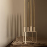 Kubus 4 Candle Holder, Black