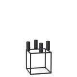Kubus 4 Candle Holder, Black