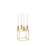 Kubus 4 Candle Holder, Black