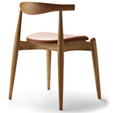CH20 Elbow Chair Leather Seat