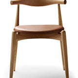 CH20 Elbow Chair Leather Seat