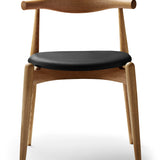 CH20 Elbow Chair Leather Seat