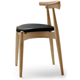CH20 Elbow Chair Leather Seat
