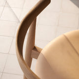 CH20 Elbow Chair Leather Seat