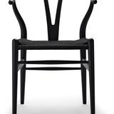 CH24 Wishbone Chair | Soft Black Beech