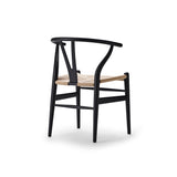 CH24 Wishbone Chair | Soft Black Beech