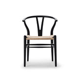 CH24 Wishbone Chair | Soft Black Beech