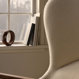CH78 Mama Bear Chair in Ivory and Walnut
