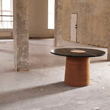 Sintra Side Table Black Marble