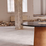Sintra Side Table Black Marble