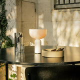 Kizu Portable Light | White Marble