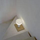 Kizu Portable Light | White Marble