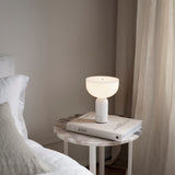Kizu Portable Light | White Marble