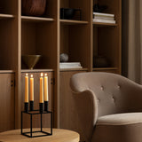 Kubus 4 Candle Holder, Black