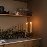 Kubus 4 Candle Holder, Black