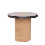 Sintra Side Table Black Marble