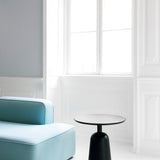 Turn Side Table | Black Marble