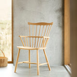 The J52B Chair | Natural Oak