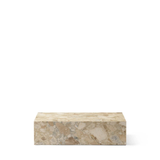 Marble Plinth Low, Kunis Breccia Marble