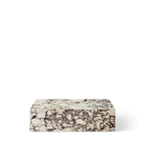 Marble Plinth Low, Calacatta Viola Marble