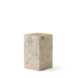 Marble Plinth Side Table Kunis Breccia