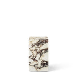 Marble Plinth Side Table Calacatta Viola Marble
