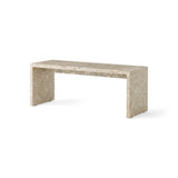 Plinth Bridge Coffee Table, Kunis Breccia Marble