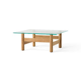 Brasilia Lounge Coffee Table, Natural Oak