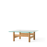 Brasilia Lounge Coffee Table, Natural Oak