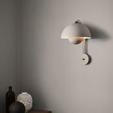 Flower Pot VP8 Wall Lamp (1968) | Matte White