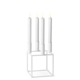 Candelabro Kubus 4, color negro