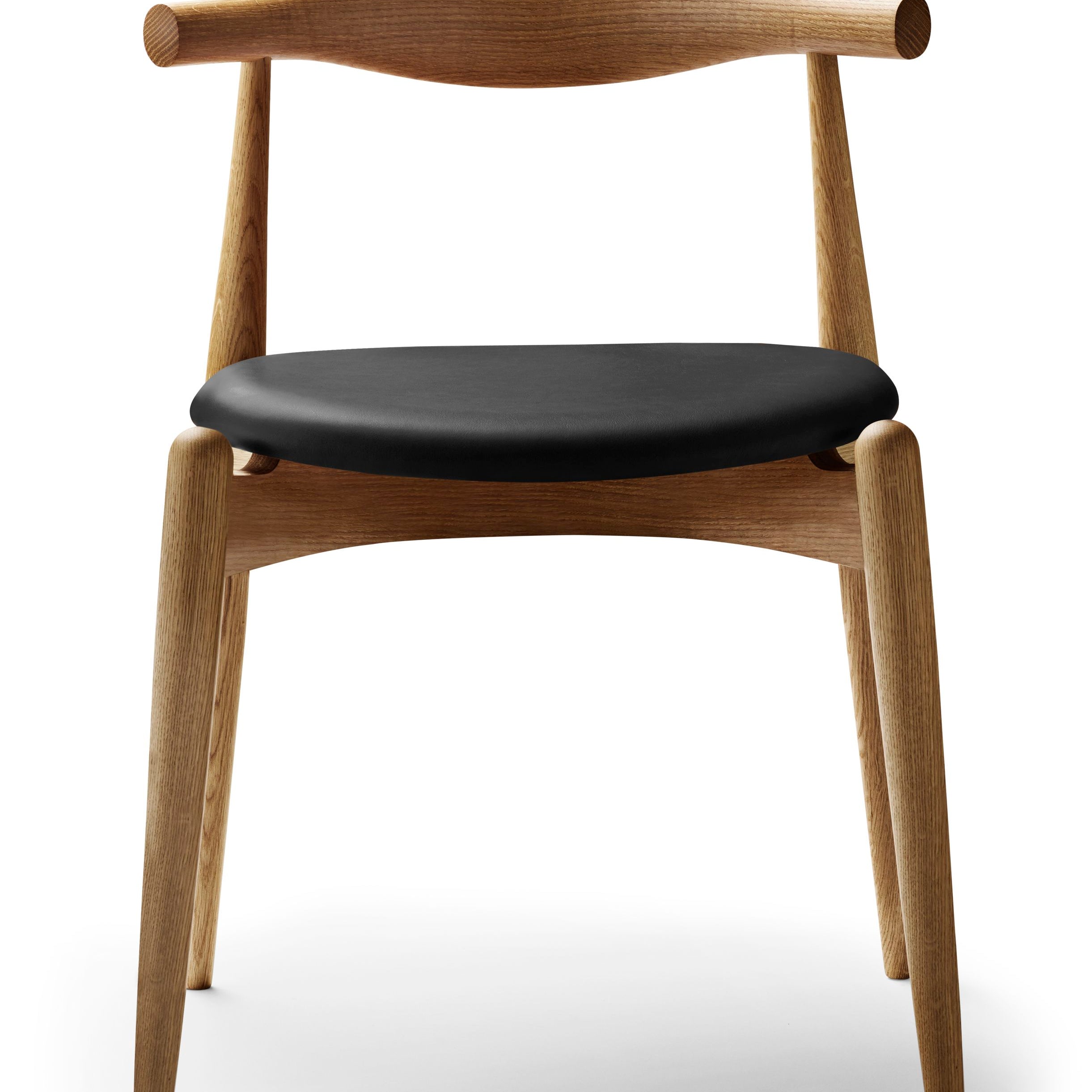 CH20 Elbow Chair Leather Seat