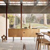 CH20 Elbow Chair (Leather Seat)