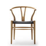 CH24 Wishbone Chair (Black Papercord)