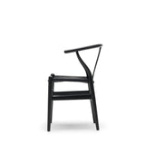 CH24 Wishbone Chair (Black Papercord)