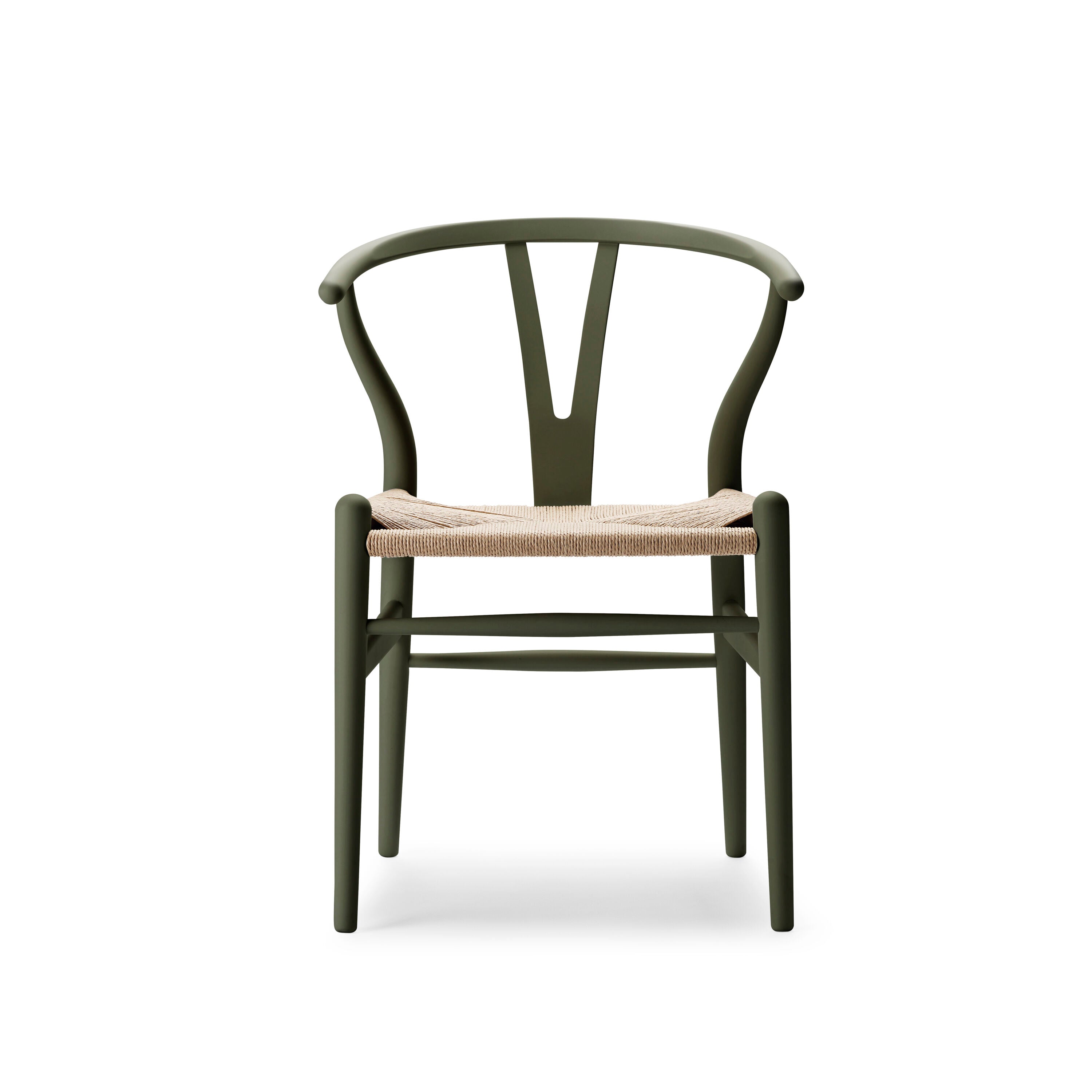 CH24 Wishbone Chair (Ilse Crawford Colors—Seaweed)