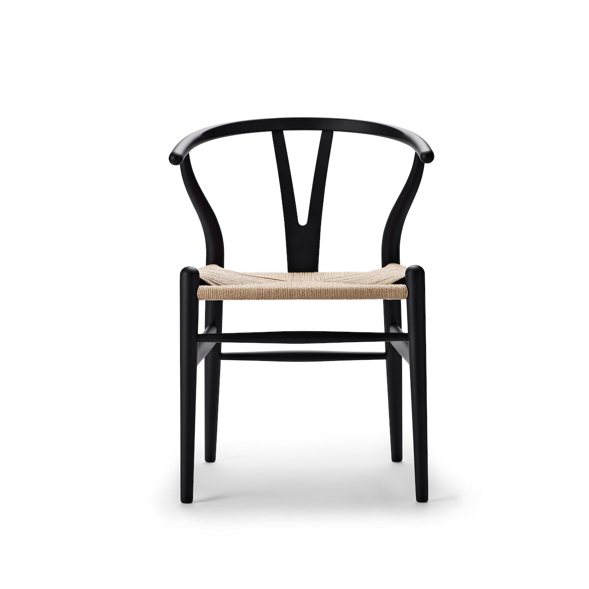CH24 Wishbone Chair | Soft Black Beech
