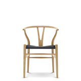 CH24 Wishbone Chair (Black Papercord)