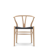 CH24 Wishbone Chair (Black Papercord)
