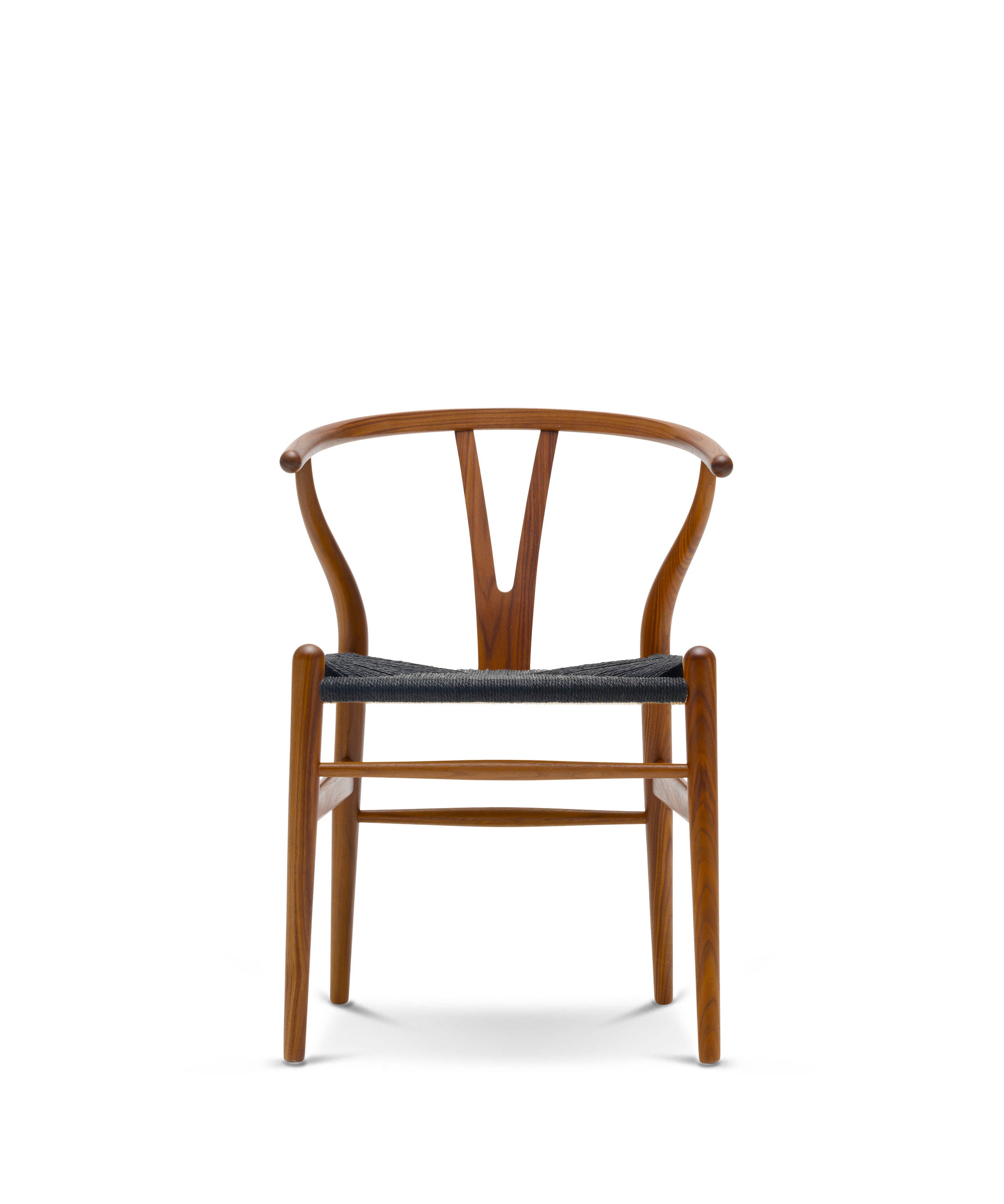 CH24 Wishbone Chair (Black Papercord)