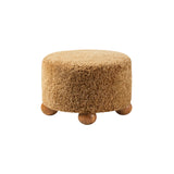 Luupo Ottoman 45cm Sahara Sheepskin